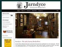 Tablet Screenshot of jarndyce.co.uk